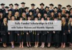 Fully Funded Scholarships in USA with Tuition Waivers and Monthly Stipends
